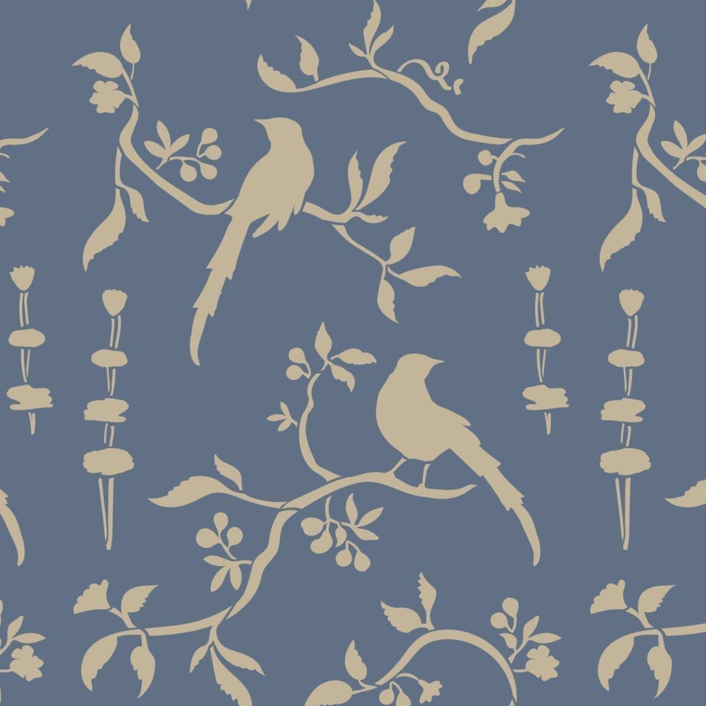 Annie Sloan Stencil- Chinoiserie Birds