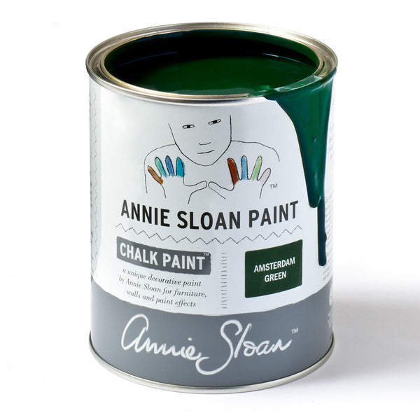 Amsterdam Green Chalk Paint® decorative paint by Annie Sloan- Global Colors- Sample Pot - the Bower decor market  at The Highlands Wheeling WV  