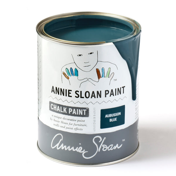 Aubusson Blue Chalk Paint®️ decorative paint by Annie Sloan- Global Sample Pot - the Bower decor market  at The Highlands Wheeling WV  