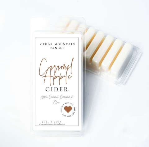 Caramel Apple Cider Wax Melts, 5.5oz.