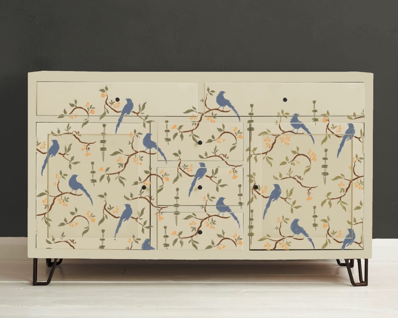 Annie Sloan Stencil- Chinoiserie Birds