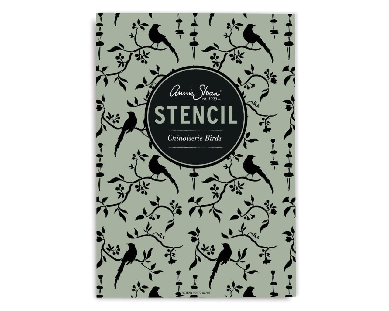 Annie Sloan Stencil- Chinoiserie Birds