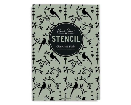 Annie Sloan Stencil- Chinoiserie Birds
