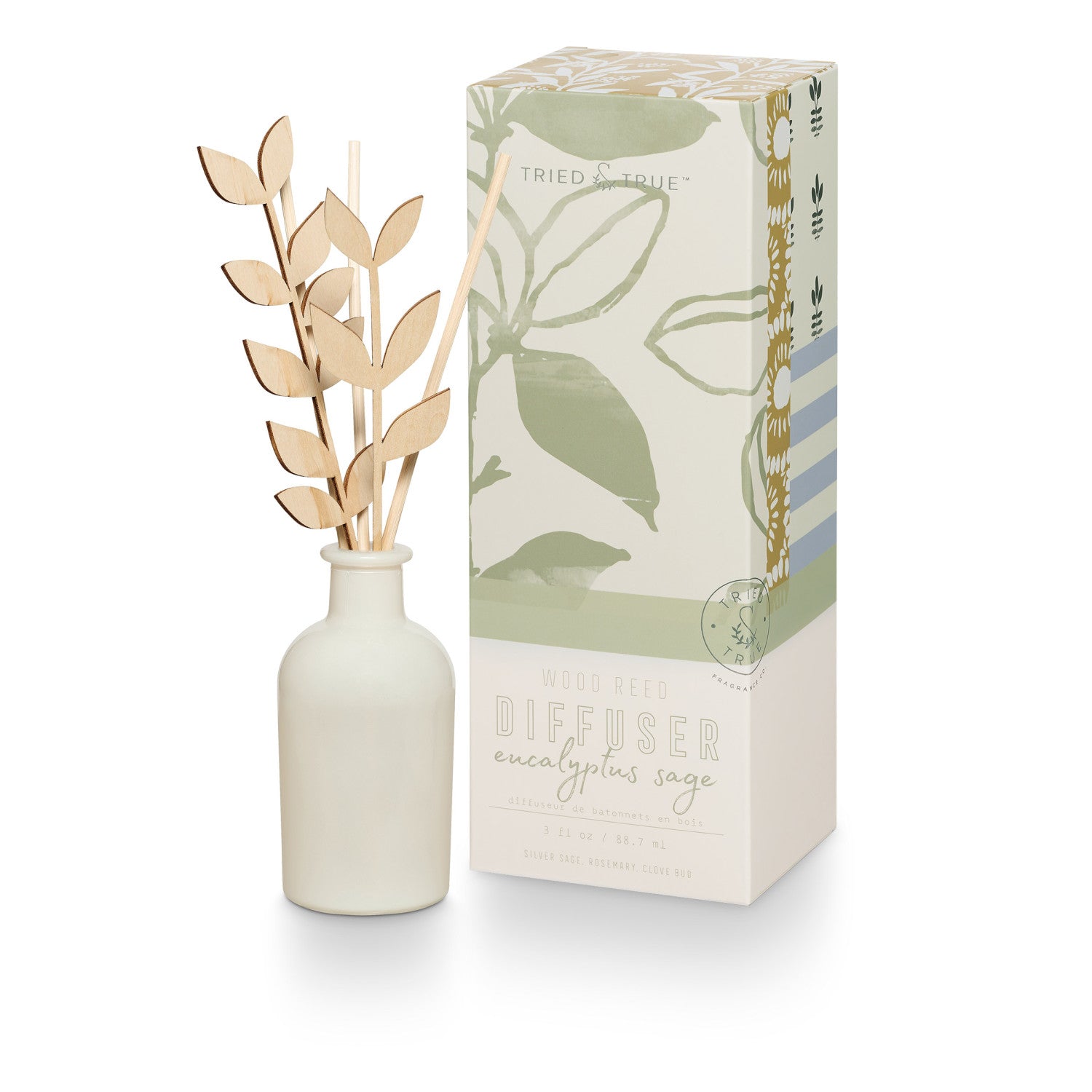 Eucalyptus and Sage Home Fragrance Diffuser

This scent features notes of silver sage, rosemary, and clove bud
Carefully crafted with the highest quality fragrance oils, there&nbsp;aromatic diffusers are designed to saturate your air with natural scents