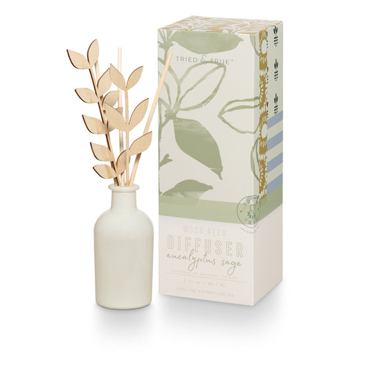 Eucalyptus and Sage Home Fragrance Diffuser

This scent features notes of silver sage, rosemary, and clove bud
Carefully crafted with the highest quality fragrance oils, there&nbsp;aromatic diffusers are designed to saturate your air with natural scents