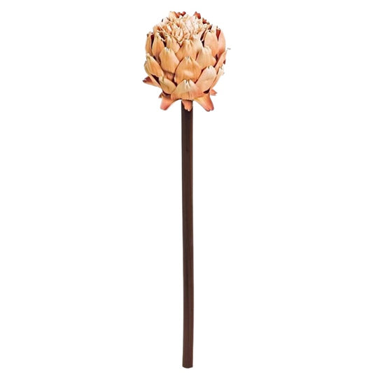 Light Terracotta Blush Fall Artichoke Stem, 22in.H