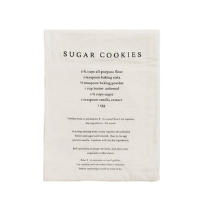 Sugar Cookies Recipe Cotton Kitchen Towel