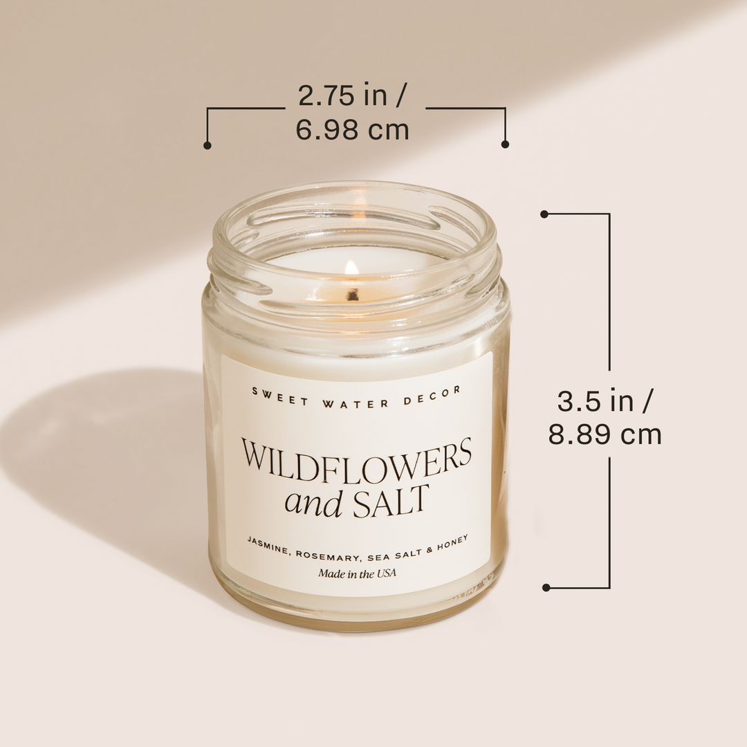 Love You- Gold Lid Gift Jar Candle, 9 oz. Soy