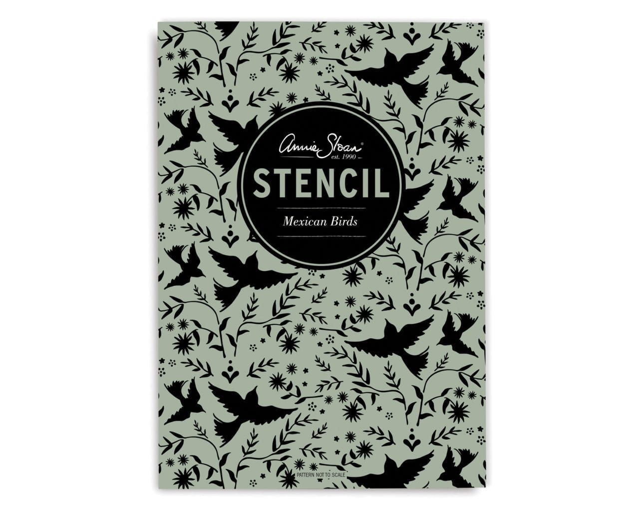 Annie Sloan Stencil- Mexican Birds