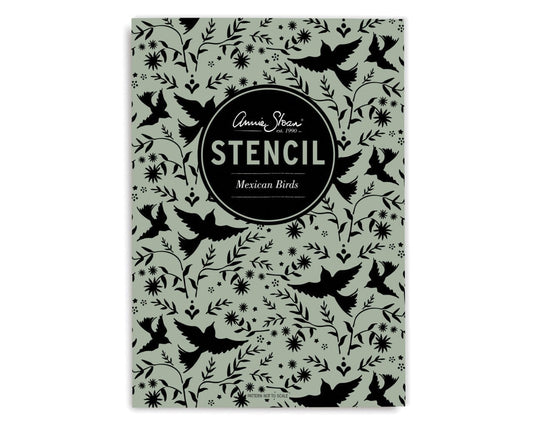 Annie Sloan Stencil- Mexican Birds