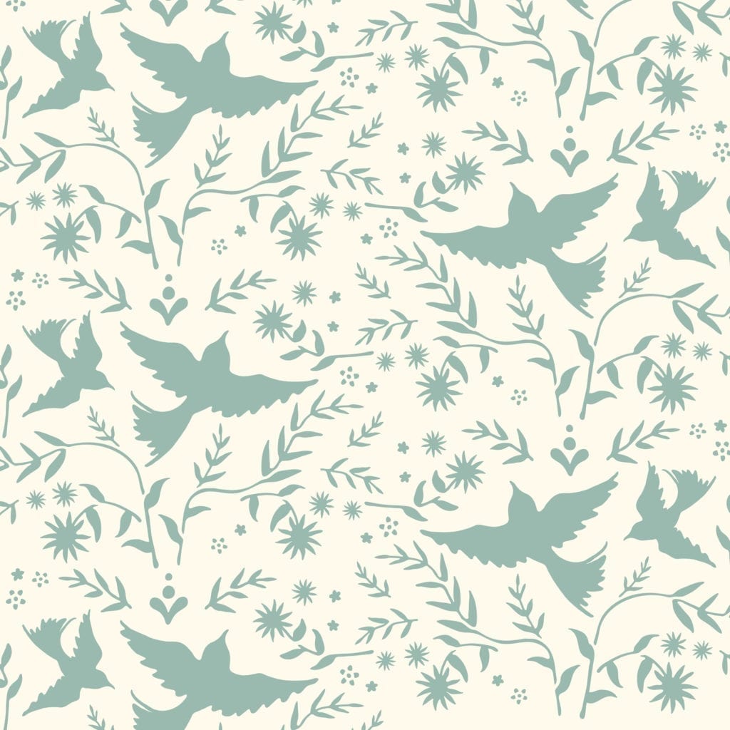 Annie Sloan Stencil- Mexican Birds