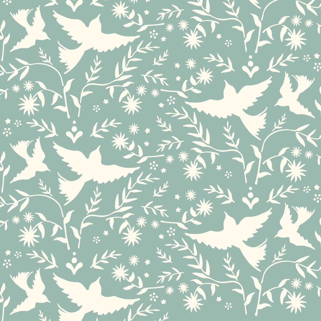 Annie Sloan Stencil- Mexican Birds