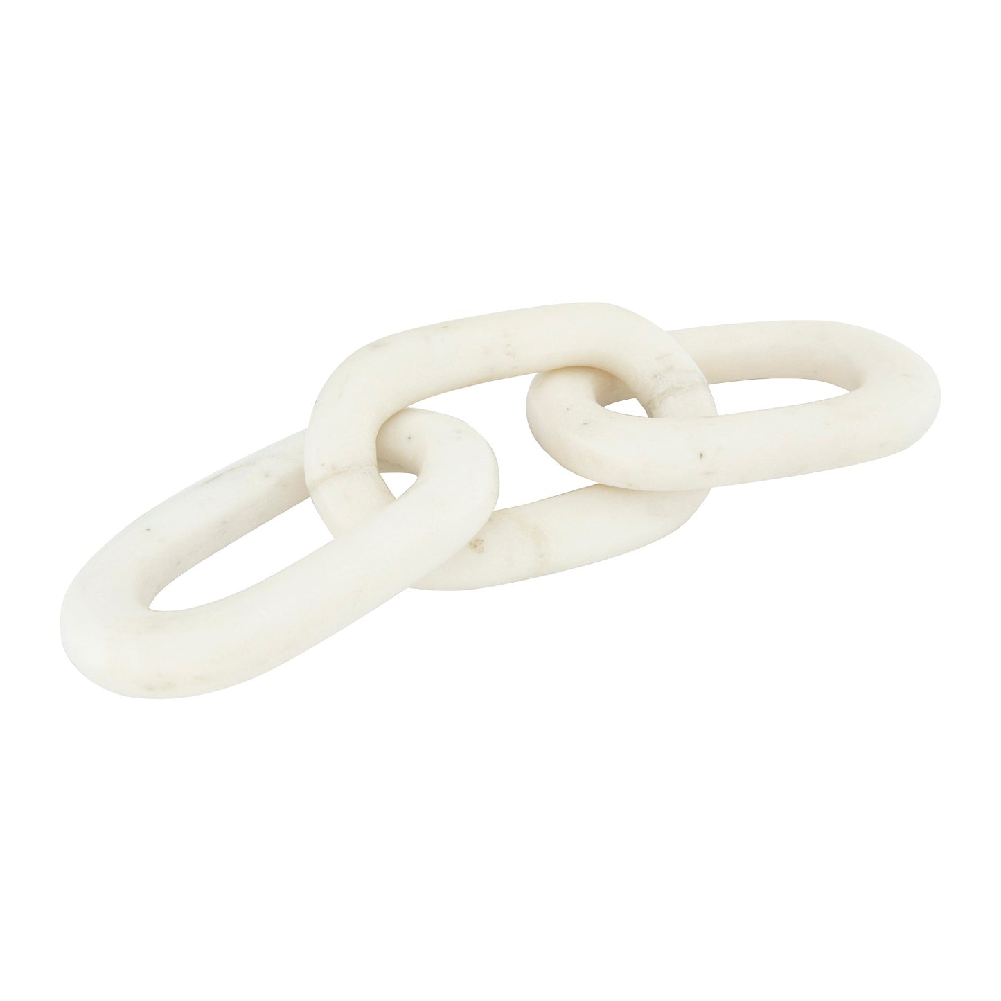 Decorative White Marble Chain, 13"L