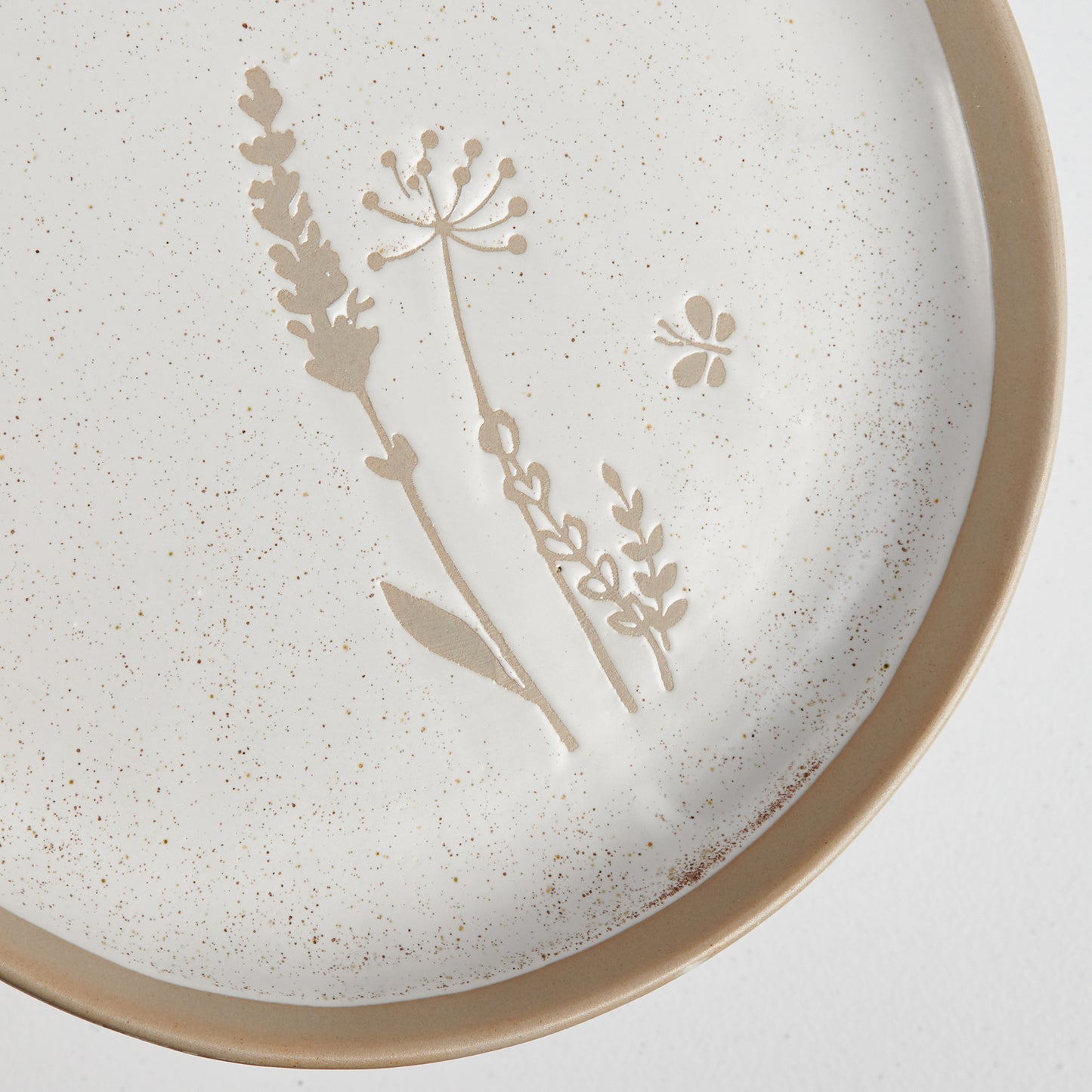 Wildflowers and Butterfly Platter