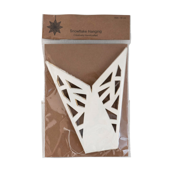 12 inch Reusable Magnetic Paper Snowflake Ornament