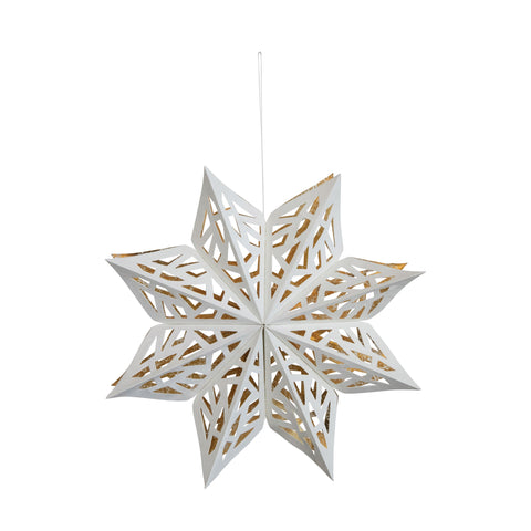 12 inch Reusable Magnetic Paper Snowflake Ornament
