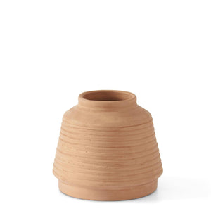 Wide Terracotta Vase