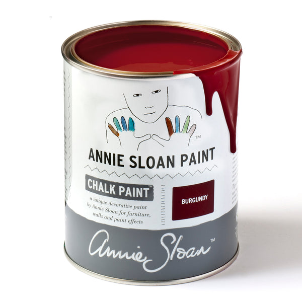 Burgundy Chalk Paint® decorative paint by Annie Sloan- Global Liter - the Bower decor market  at The Highlands Wheeling WV  