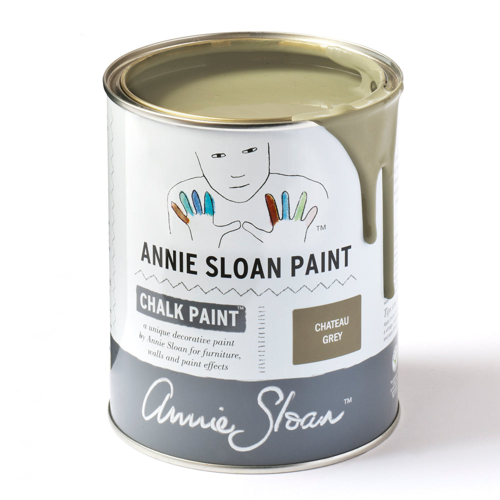 Chateau Grey Chalk Paint® decorative paint by Annie Sloan-  Global Liter - the Bower decor market  at The Highlands Wheeling WV  