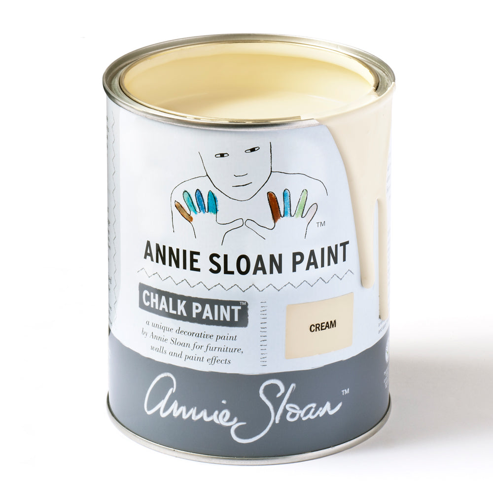 Cream Chalk Paint® decorative paint by Annie Sloan- Global Colors- Sample Pot - the Bower decor market  at The Highlands Wheeling WV  
