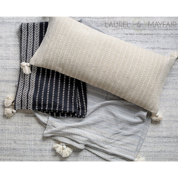 Gideon Collection Pillow and throws, varios colors.