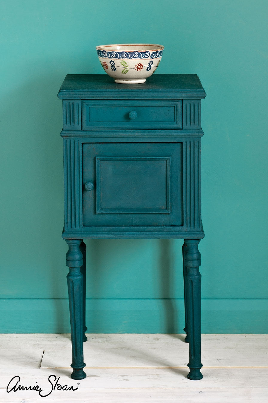Aubusson Blue Chalk Paint®️ decorative paint by Annie Sloan- Global Sample Pot - the Bower decor market  at The Highlands Wheeling WV  