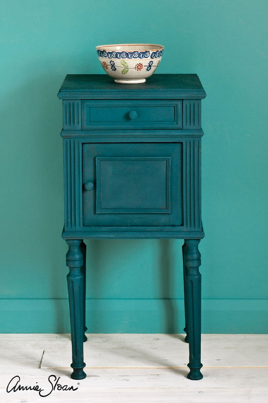 Aubusson Blue Chalk Paint®️ decorative paint by Annie Sloan- Global Sample Pot - the Bower decor market  at The Highlands Wheeling WV  