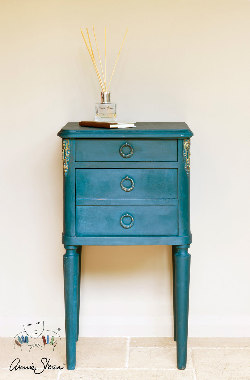 Aubusson Blue Chalk Paint® decorative paint by Annie Sloan- Global Litre - the Bower decor market  at The Highlands Wheeling WV  
