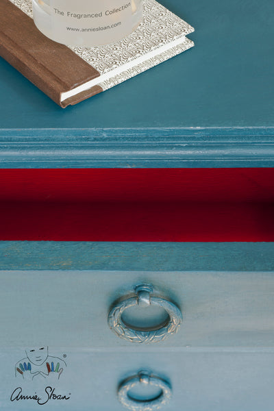 Aubusson Blue Chalk Paint® decorative paint by Annie Sloan- Global Litre - the Bower decor market  at The Highlands Wheeling WV  