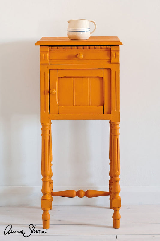 Barcelona Orange Chalk Paint® decorative paint by Annie Sloan-  Global Sample Pot - the Bower decor market  at The Highlands Wheeling WV  