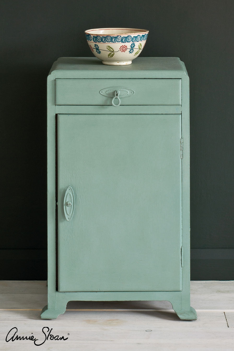 Duck Egg Chalk Paint® decorative paint by Annie Sloan- Global Sample Pot - the Bower decor market  at The Highlands Wheeling WV  