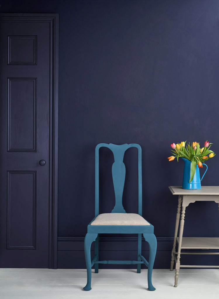 Oxford Navy Annie Sloan Satin Paint