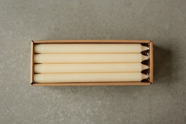 Unscented Taper Candles 10in., Set of 12 in box