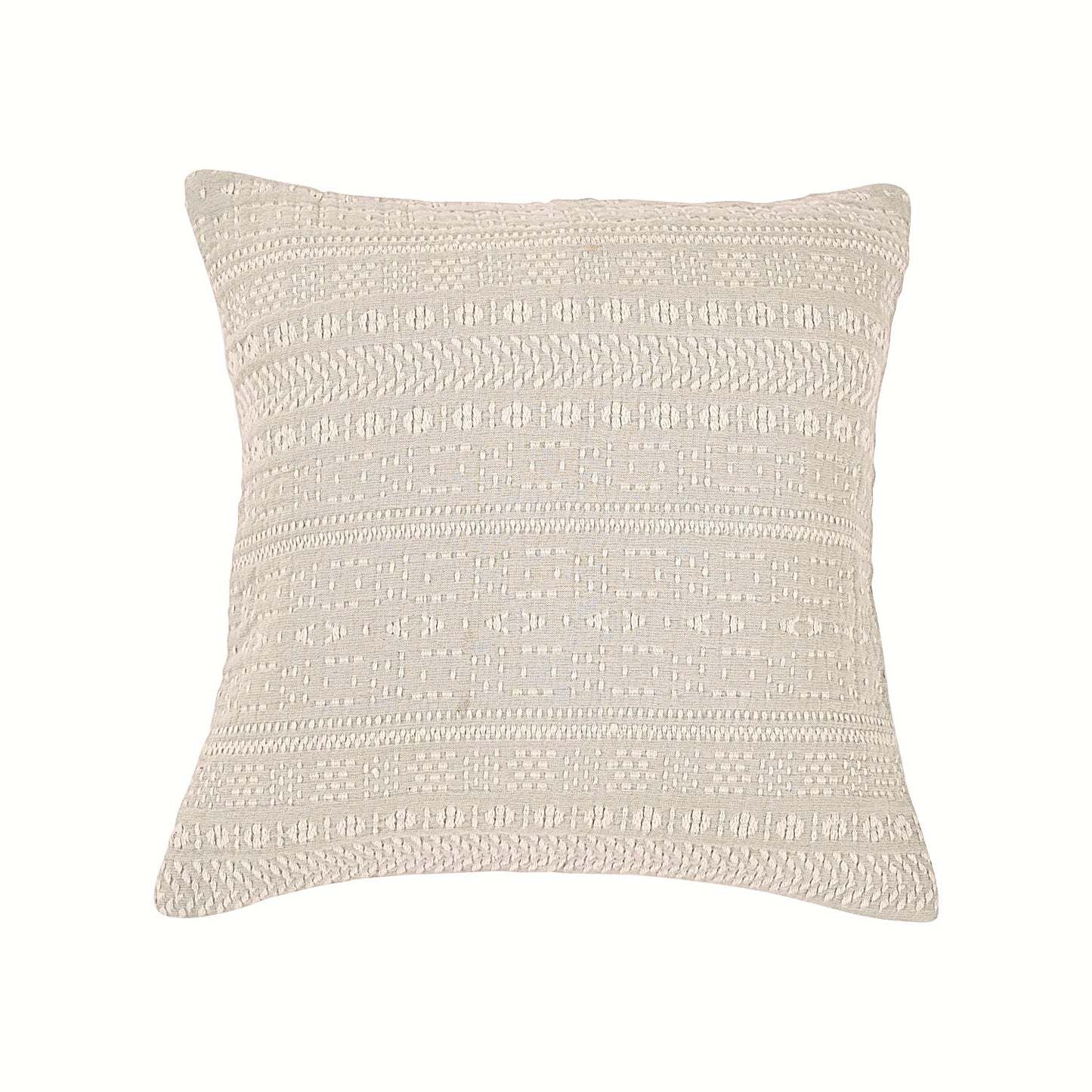 Square Embroidered Pillow