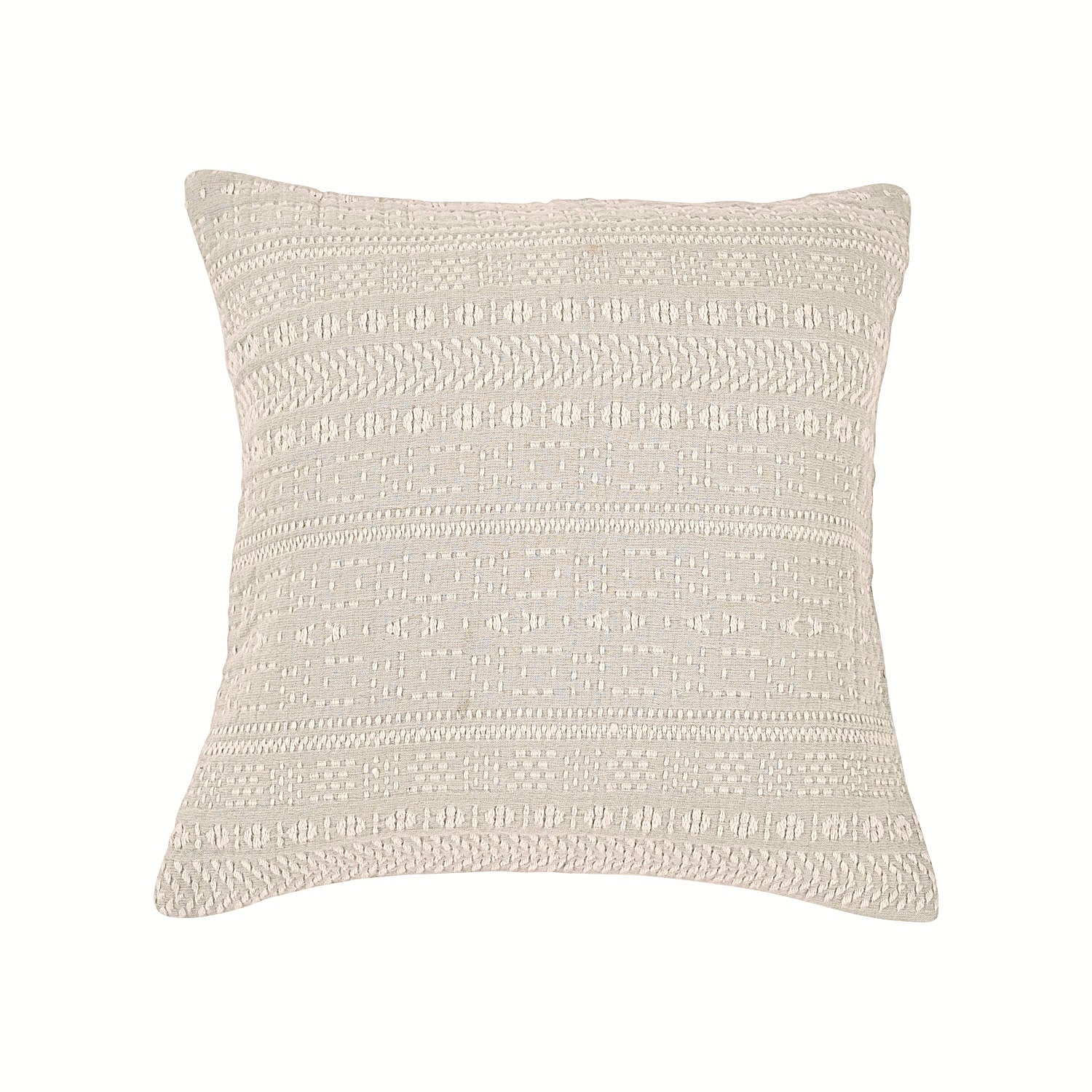 Square Embroidered Pillow
