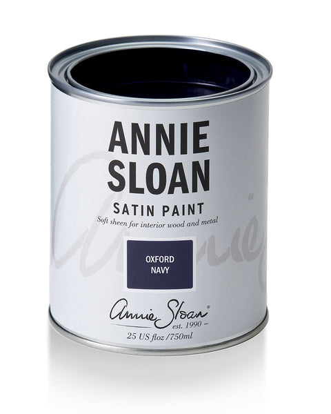 Oxford Navy Annie Sloan Satin Paint