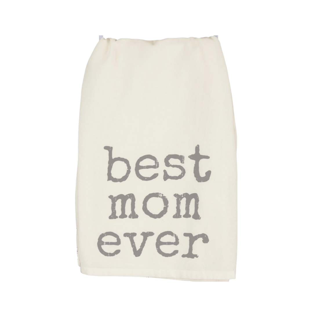 ‘Best Mom Ever’ Kitchen Gift Towel