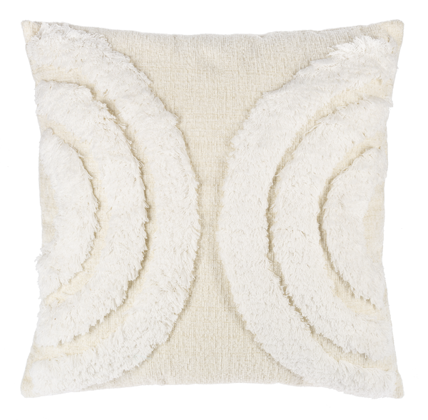 Arch Tufted Square Chenille Pillow the Bower d cor market