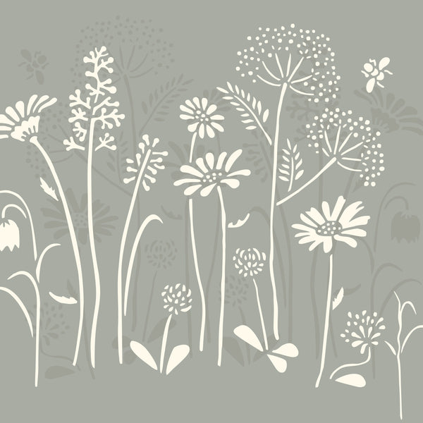 Annie Sloan Stencil- Meadow Flowers