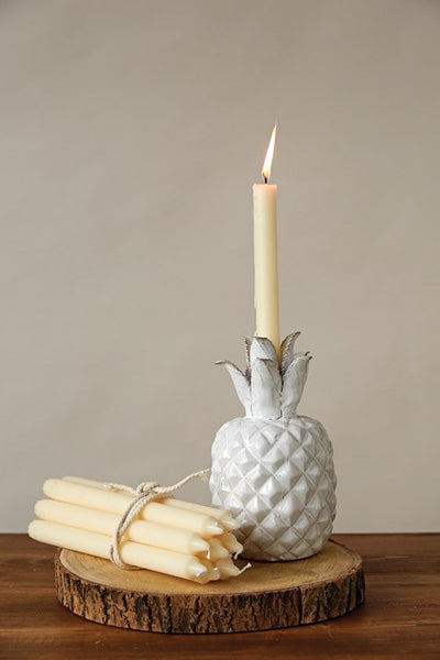 Unscented Taper Candles 10in., Boxed Set of 12