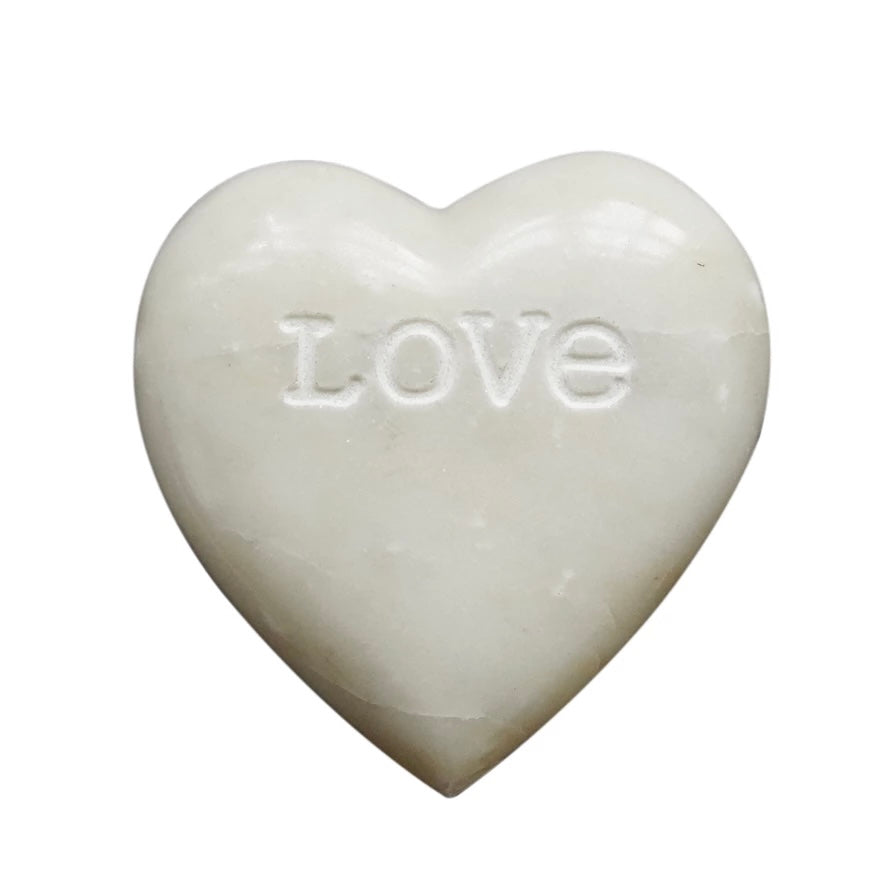 Love Engraved Soapstone Heart